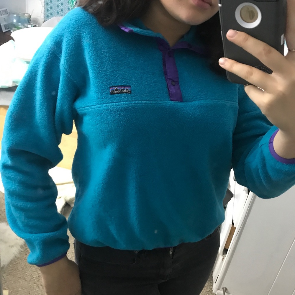 patagonia snap fleece